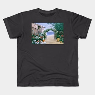 SEASIDE TRELLIS Kids T-Shirt